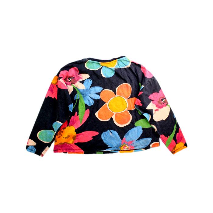 A Multicolour Long Sleeve Tops from Desigual in size 7Y for girl. (Back View)