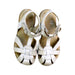 A White Sandals from Stride Rite in size 5T for girl. (Back View)