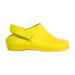 A Yellow Slip Ons from Burberry in size 5T for neutral. (Front View)