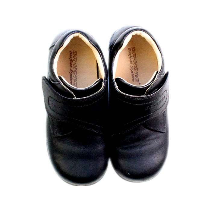 A Black Dress Shoes from Dr. Kong in size 5T for boy. (Back View)