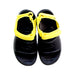 A Black Sandals from Puma in size 4T for boy. (Back View)
