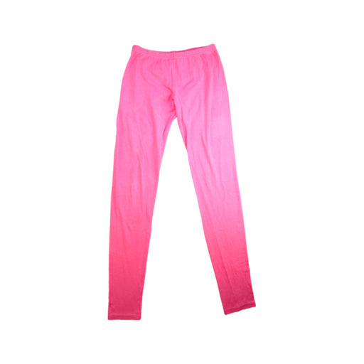 A Pink Leggings from Petit Bateau in size 12Y for girl. (Front View)