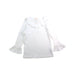 A White Long Sleeve Tops from Crewcuts in size 6T for girl. (Front View)
