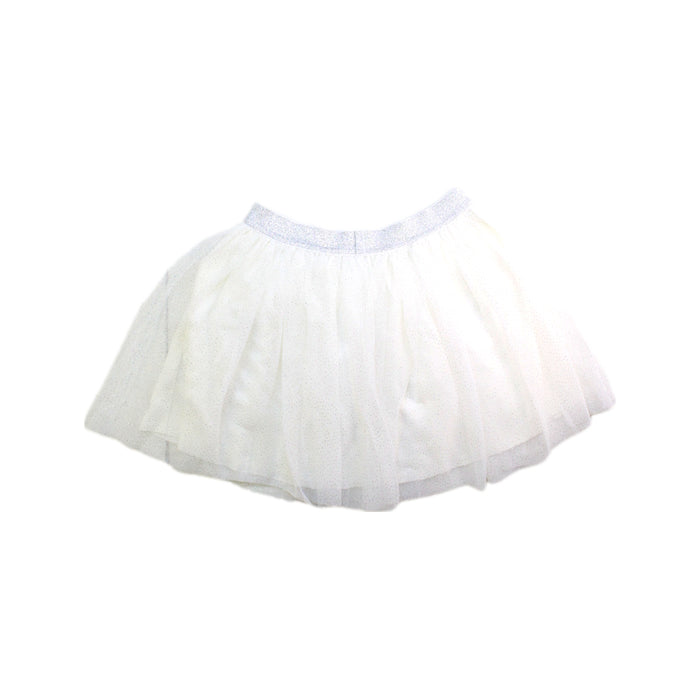 A White Tulle Skirts from Petit Bateau in size 8Y for girl. (Back View)
