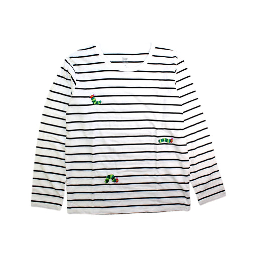 A White Long Sleeve T Shirts from Graniph in size 12Y for boy. (Front View)