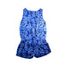 A Blue Sleeveless Rompers from Mayarya in size Maternity-M for maternity. (Back View)