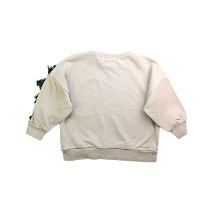 A Beige Crewneck Sweatshirts from Konges Sløjd in size 12-18M for boy. (Back View)