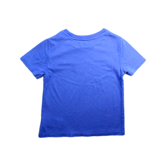 A Blue Short Sleeve T Shirts from Polo Ralph Lauren in size 18-24M for girl. (Back View)