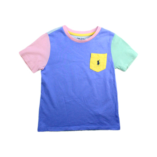 A Multicolour Short Sleeve T Shirts from Ralph Lauren in size 18-24M for neutral. (Front View)