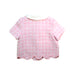 A Pink Lightweight Jackets from Self-Portrait in size 4T for girl. (Back View)