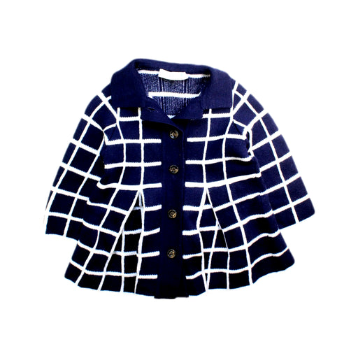 A Navy Lightweight Jackets from Dior in size 12-18M for girl. (Front View)