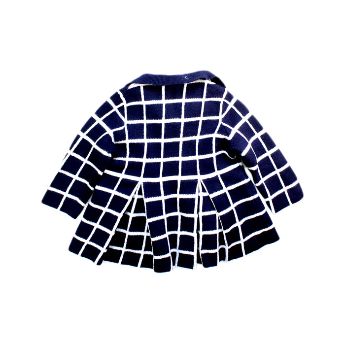 A Navy Lightweight Jackets from Dior in size 12-18M for girl. (Back View)
