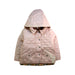 A Pink Puffer/Quilted Coats & Outerwear from Burberry in size 2T for girl. (Front View)