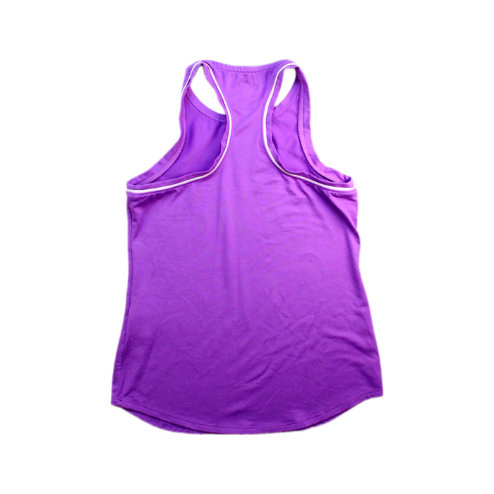 A Purple Active Tops from Nike in size 8Y for girl. (Back View)