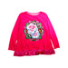 A Pink Long Sleeve Tops from Desigual in size 7Y for girl. (Front View)