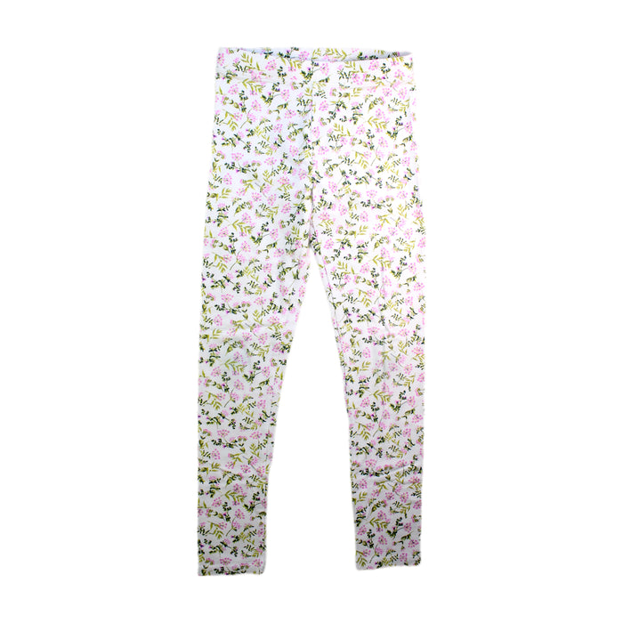 A White Leggings from Crewcuts in size 10Y for girl. (Front View)