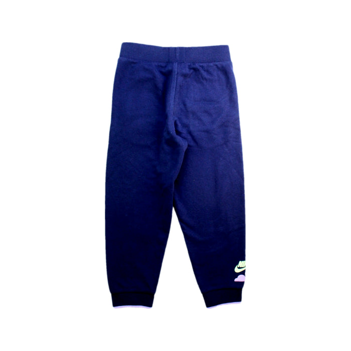 A Navy Sweatpants from Nike in size 6T for girl. (Back View)