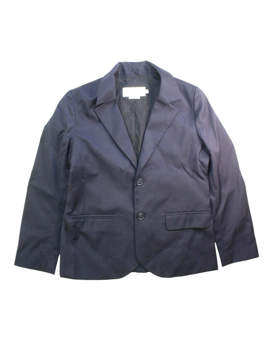 A Navy Blazers from Bonpoint in size 12Y for boy. (Front View)