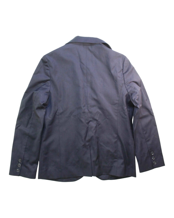 A Navy Blazers from Bonpoint in size 12Y for boy. (Back View)