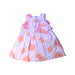A Pink Sleeveless Dresses from Petit Bateau in size 2T for girl. (Front View)