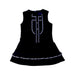 A Navy Sleeveless Dresses from Nicholas & Bears in size 6-12M for girl. (Front View)