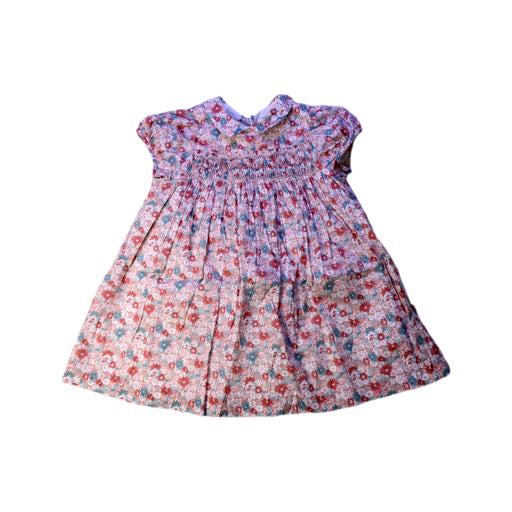A Red Short Sleeve Dresses from Bonpoint in size 2T for girl. (Front View)