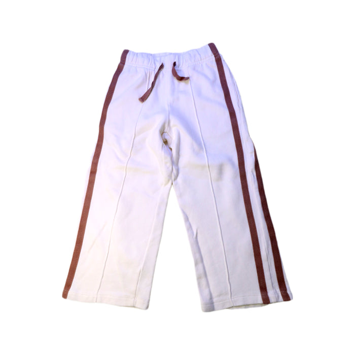 A White Sweatpants from Seed in size 5T for neutral. (Front View)
