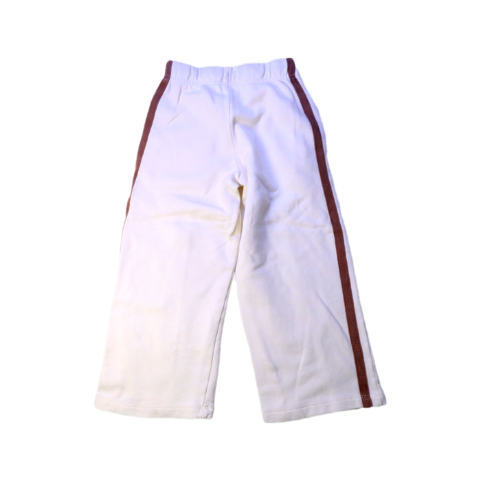 A White Sweatpants from Seed in size 5T for neutral. (Back View)