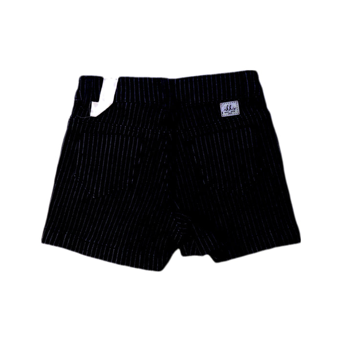 A Black Shorts from IKKS in size 6T for girl. (Back View)