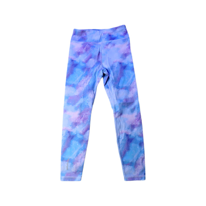 A Blue Leggings from Moody Tiger in size 4T for girl. (Front View)
