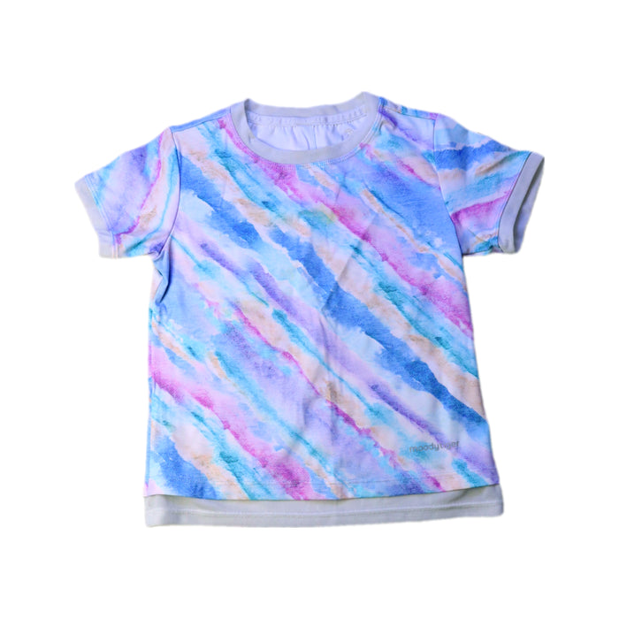 A Multicolour Short Sleeve T Shirts from Moody Tiger in size 4T for girl. (Front View)
