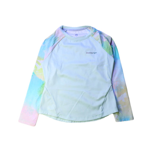 A Multicolour Rash Guards from Moody Tiger in size 4T for girl. (Front View)