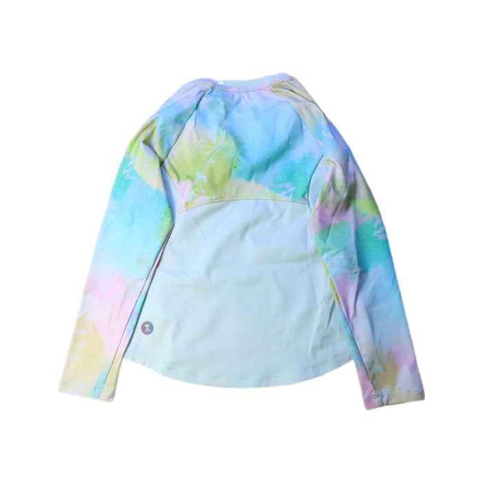 A Multicolour Rash Guards from Moody Tiger in size 4T for girl. (Back View)