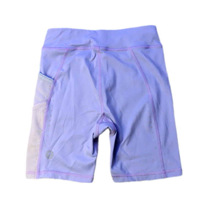 A Purple Active Shorts from Moody Tiger in size 5T for girl. (Back View)