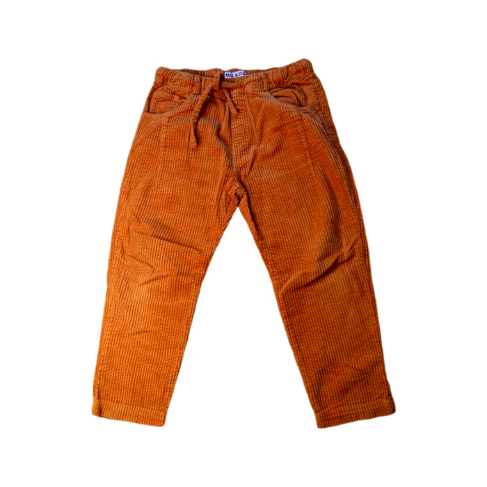 A Orange Casual Pants from Emile et Ida in size 6T for girl. (Front View)