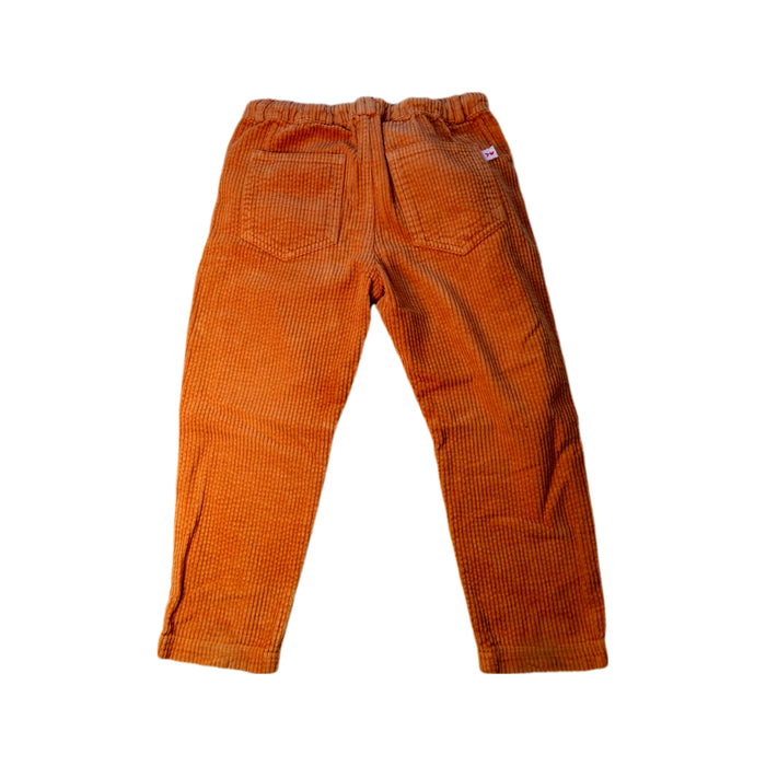 A Orange Casual Pants from Emile et Ida in size 6T for girl. (Back View)