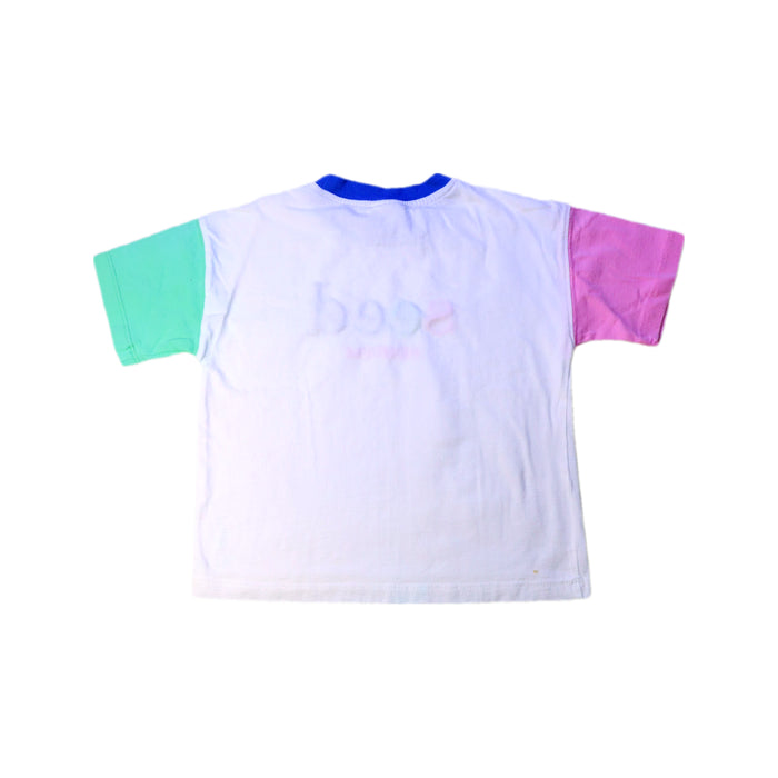 A White Short Sleeve T Shirts from Seed in size 3T for boy. (Back View)