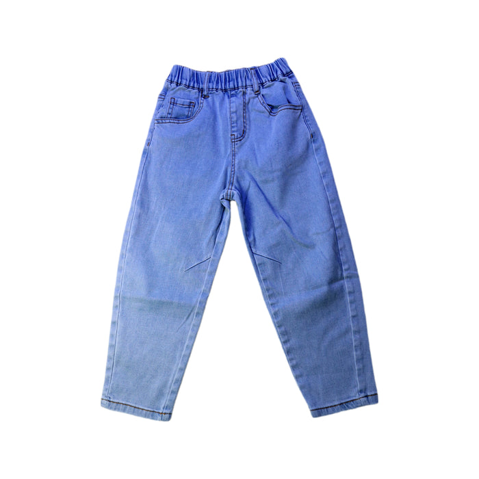 A Blue Jeans from Balabala in size 5T for girl. (Front View)