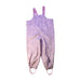 A Pink Long Overalls from Wheat in size 2T for girl. (Back View)