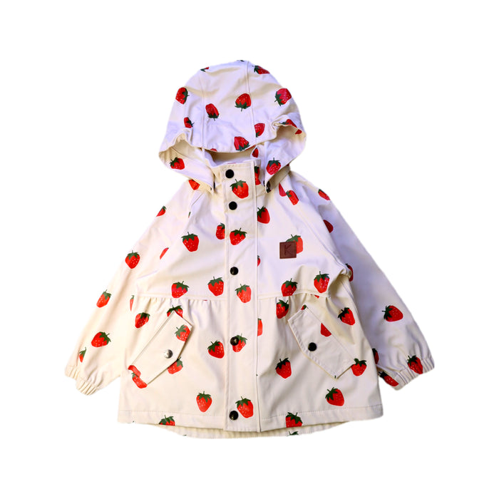 A White Puffer/Quilted Coats & Outerwear from Kuling in size 2T for girl. (Front View)