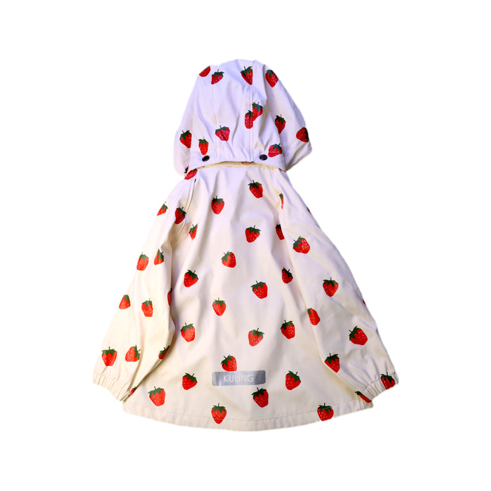 A White Puffer/Quilted Coats & Outerwear from Kuling in size 2T for girl. (Back View)