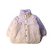 A Ivory Puffer/Quilted Coats & Outerwear from Louise Misha in size 3T for girl. (Front View)
