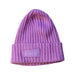 A Purple Beanies from Molo in size 12-18M for neutral. (Front View)