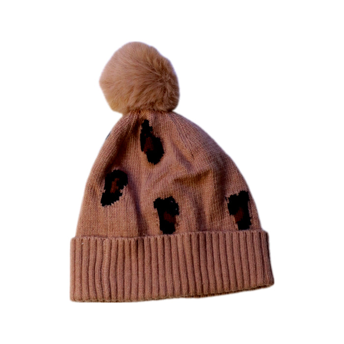 A Beige Winter Hats from Country Road in size 4T for neutral. (Back View)