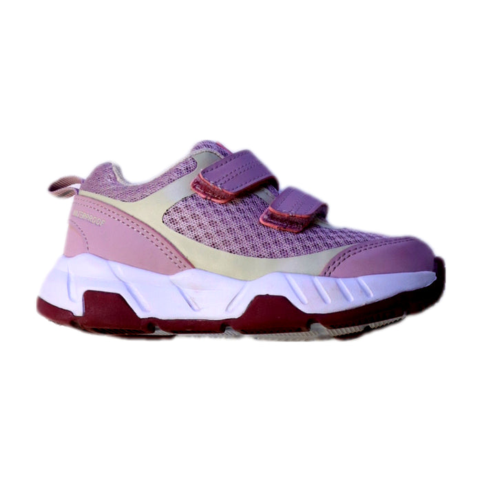 A Pink Sneakers from Kuling in size 4T for girl. (Front View)