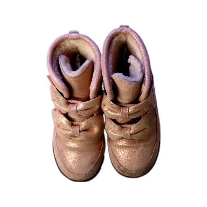 A Pink Booties from Donsje in size 4T for girl. (Back View)