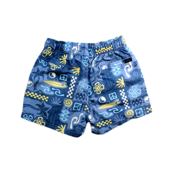 A Blue Swim Shorts from Rip Curl in size 5T for boy. (Back View)