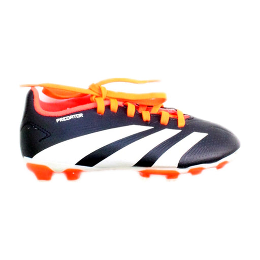 A Black Cleats/Soccer Shoes from Adidas in size 5T for boy. (Front View)