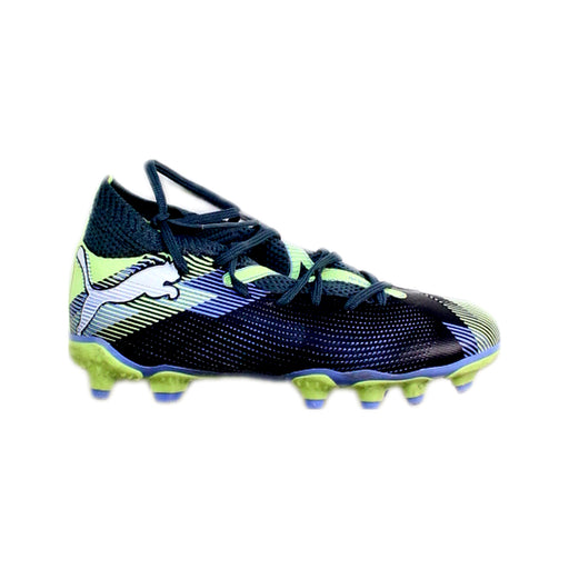 A Multicolour Cleats/Soccer Shoes from Puma in size 5T for boy. (Front View)