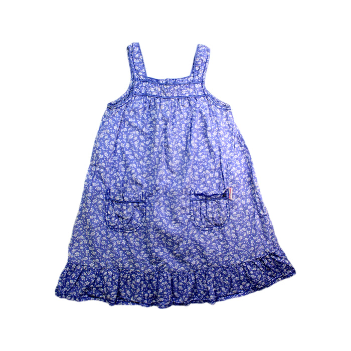 A Blue Sleeveless Dresses from Sergent Major in size 4T for girl. (Front View)